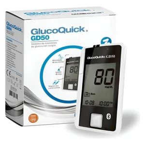 Glucómetro marca   GLUCO QUICK