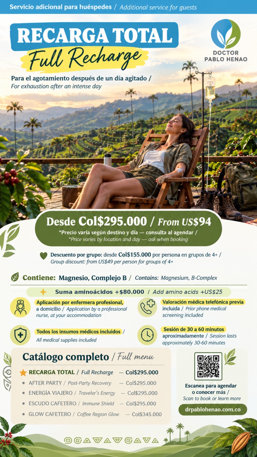 Recarga Total / Full Recharge